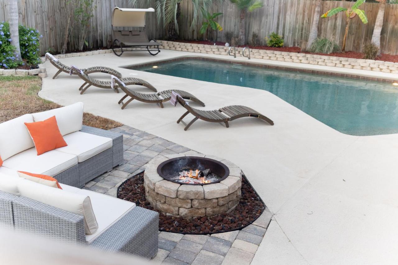 Pool & Hot Tub Home W Game Room! 1 Mile To Beach! Jacksonville Beach Extérieur photo